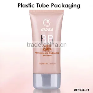 50ml Super Oval Plastic Cosmetic Packaging Tube For BB Cream Tube thumbnail-1
