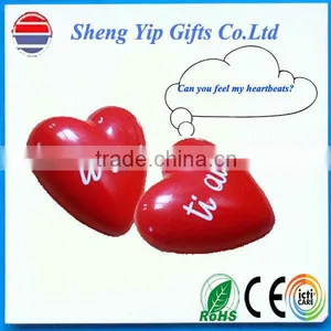 Heart-shaped Flashing Badges With Custom Designed Logo thumbnail-1