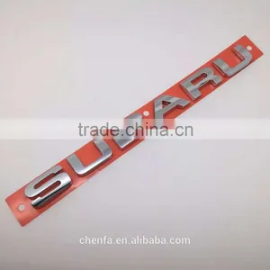 2015 Custom 3d Car Logo Plastic Chrome WRX Badge Emblem thumbnail-3