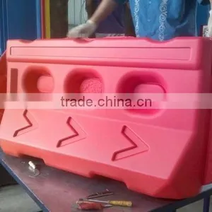Large Plastic Traffice Barrier thumbnail-1