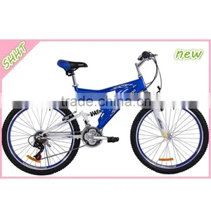 26" Blue Suspension Mountain Bike Cheap Price thumbnail-1