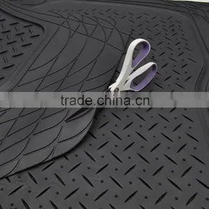 Heavy Duty Diamond Plate Cargo Trunk Mat Trunk Cargo Liner Floor Mat, Trim-to-Fit for Car, SUV, Van & Trucks thumbnail-4