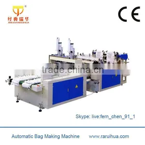 Plastic Bag Making Machine for Low Density Polyethylene Bags, Double Channel Plastic Volume Bag Making Machine thumbnail-2