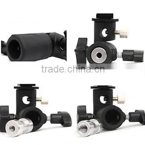 E Speedlite Flash Mount Holder For Light Stand Photo Video Studio Umbrella Hole thumbnail-4