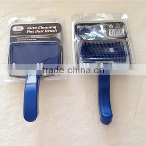 Auto-cleaning Pet Hair Brush Dog Grooming Products thumbnail-4