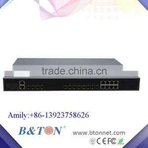 1U 19inch 8 GE Uplink 8 Pon Port FTTH Fiber Optical GPON EPON ONU OLT Optical Line Terminal Equipment thumbnail-2