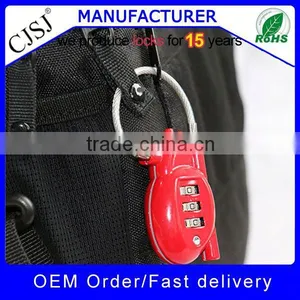 Hot Sale Cute Cable Sash Lock Lovely Digital Padlocks on Sale thumbnail-1