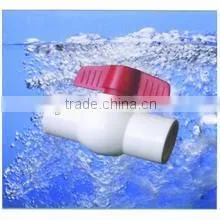 Factory Wholesale Pvc Water Pressure Reducing Valve Slip PVC Agricultural Ball Valve thumbnail-1