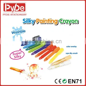 Gel Crayons Bright Colors, 6/12 /24pcs for Kids in Multi Color thumbnail-1
