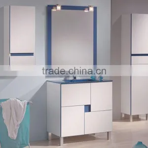 Classic Home Use Morden Mdf Bath Cabinet thumbnail-2