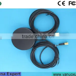 Fast Delivery 29dBi Antenna GPS Satellite Car Antenna Long Range GPS Satellite Antenna With Rg174 Cable SMA thumbnail-1