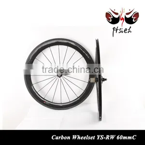 Full Carbon Bike Wheelset/ 60mm Bike Wheelset/ Carbon Wheelset thumbnail-2