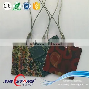 Delicate PVC Material 54X28.5mm Size Key Tag Luggage Combo PVC Cards thumbnail-3