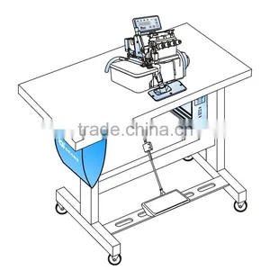 DD Motor & Automatic Induction Suction Thread Cutting Device for YAMATO Overlock Machine thumbnail-4