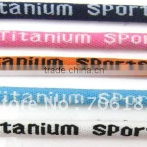 Cheap Tri Braided Weave Titanium Sports Men Silicone Rubber Necklace thumbnail-6