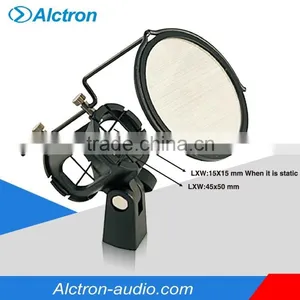 Alctron MA710 Shockmount and Metal Pop Filter Combo, Shockmount With Metal Pop Filter thumbnail-1