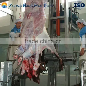 Cattle Skin Removing Machine With Motorized Elevating Roller for Cattle Slaughterhouse thumbnail-3