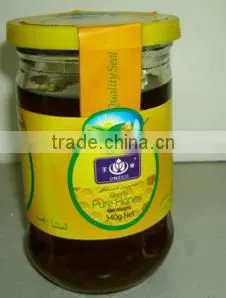 340g Glass Cup Honey thumbnail-1