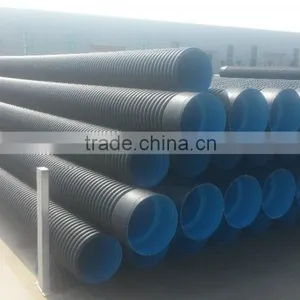 SN8 Socket Joint Corrugated HDPE Pipe thumbnail-1