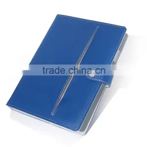 Promotional Elegant pu Leather Notebook With Card Slot thumbnail-5