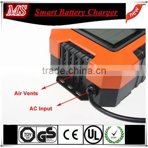 12a Automatic Universal Car Battery Charger thumbnail-3