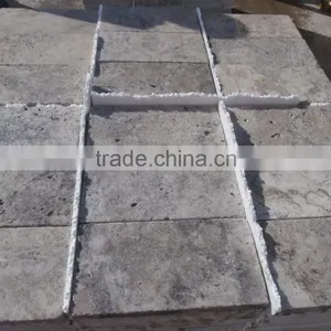 Silver Travertine Tiles From Turkey thumbnail-1