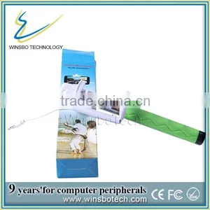 2015 Wholesale Promotional Cheap Wired Selfie Stick thumbnail-1