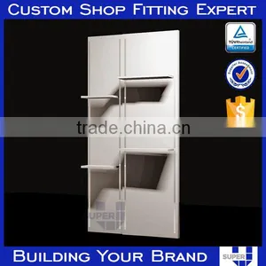 Wooden Display Shelf Against Wall Retail Led Light Display Stand Manufacturer thumbnail-6
