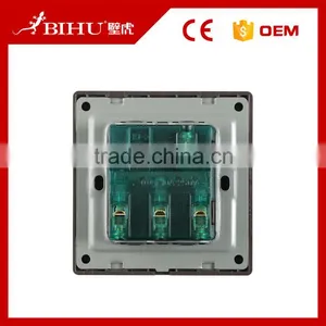 Excellent Quality BIHU Light Switch 3 Gang 2 Way Light Switch With Night Light thumbnail-5