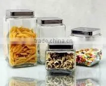 Glass Canister Glass Storage Jar thumbnail-1