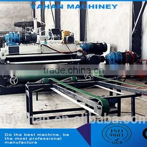 Veneer Rotary Peeling Lathe Machine / Spindless Poplar Veneer Peeling Machine thumbnail-1