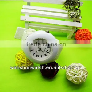 Factory Wholesale Silicone White Strap Lady's Best Watches 2013 thumbnail-1