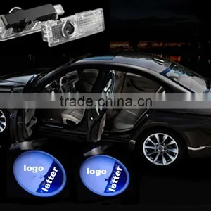 LED Car Door Courtesy Laser Projector LED Logo Ghost Shadow Light For Maserati Quattroporte Ghibli GranTurismo GranCabrio thumbnail-1