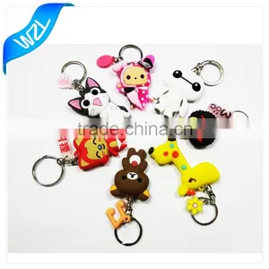 Custom 3D Soft PVC Rubber Keychain thumbnail-5