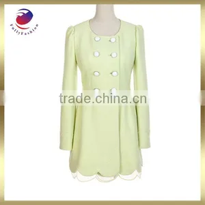 Korean Style Fashion Women Coat Elegant Long Sleeve Wholesale thumbnail-1