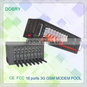 Professional 16 Ports GSM GRPS Modem Pool for Bulk SMS Voice Call STK AT Command Recharge thumbnail-3