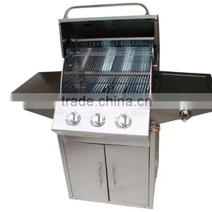 Stand Garden BBQ Appliance Commericial Gas Grill / Auplex S/S Gas Grill thumbnail-1