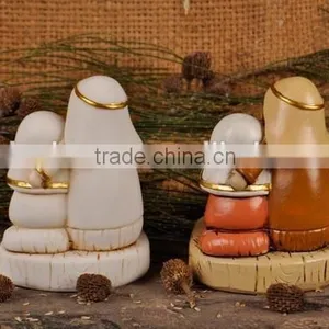 Polyresin Nativity Set Candlestick thumbnail-6