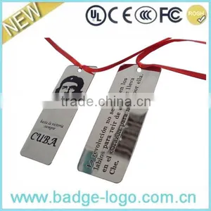 Chinese Style Etching Painted Metal Bookmark for Souvenir thumbnail-1