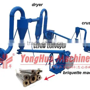 Biomass Briquette Machine Sawdust Briquette Machine de Briquette de Charbon de Bois +8615896531755 thumbnail-2