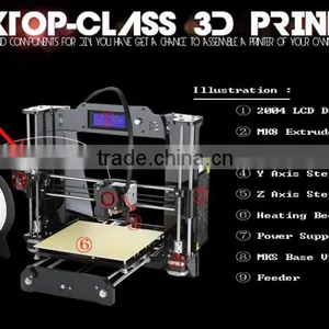 Zhanjiang TEVO 3d Printer ModelArylic Frame/ Print Size 220*200*180mm Factory Direct Sale Made in China 2015 thumbnail-6