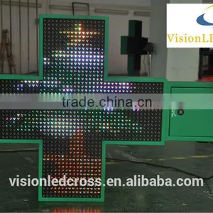 Outdoor 100cm Led Pharmacy Cross Sign thumbnail-1