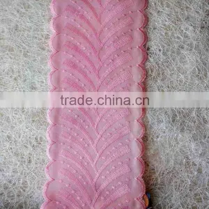 Garment Decoration Colorful Embroidery Cotton Lace Trimming thumbnail-1