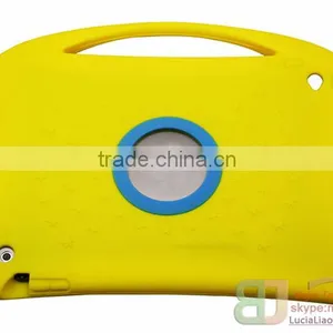 With Handle Rugged Heavy Duty Kid Proof Tablet Case Silicone Protective Case for IPad Air 2 thumbnail-2