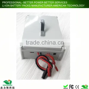 High Capacity 24V 80Ah Rechargeable18650 Li-ion Battery Pack for Solar Energy Storage thumbnail-2
