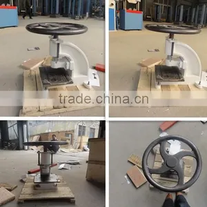 HS-5010 High Quality Manual Sample Cutting Machine With Dumb Bell Die Cutter and Angle Cutter thumbnail-3