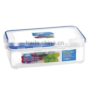 400ML-6.2L BPA FREE Retangular Airtight Plastic Food Storage Container thumbnail-2