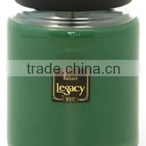 Fashion Design Pillar Soy Wax Candle With Lid thumbnail-2