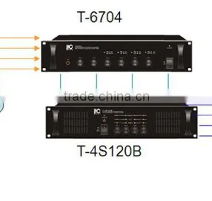 Digital IP Addressable Network Audio ip Public Address System for Project thumbnail-1