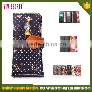 China OEM Online Famous Brands Flower Print School Girl Document Wallet thumbnail-4